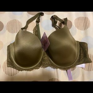 OLIVE GREEN SAVAGE FENTY T SHIRT BRA
